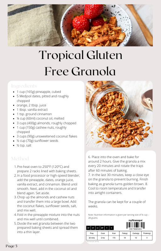 Live Nourish Flourish - Low Carb Cookbook
